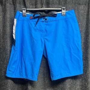 Vibrant Blue Women's Swim Board Shorts